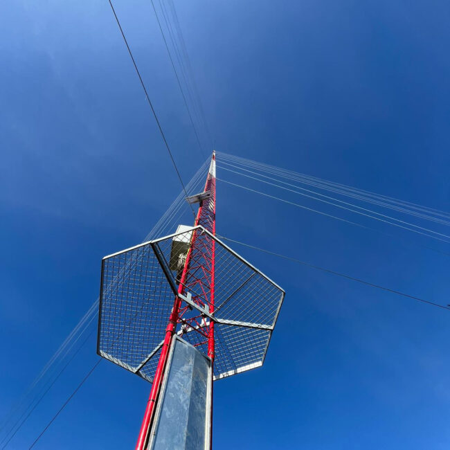 Torre medición viento